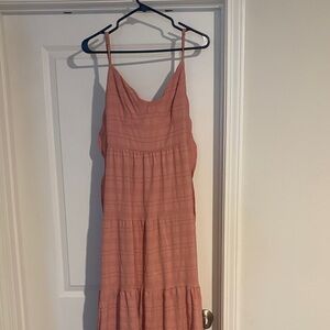 Women’s Pink Tiered Sundress